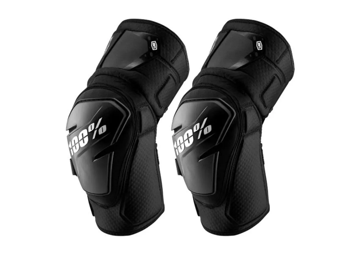 100% Fortis Knee Guard - Black