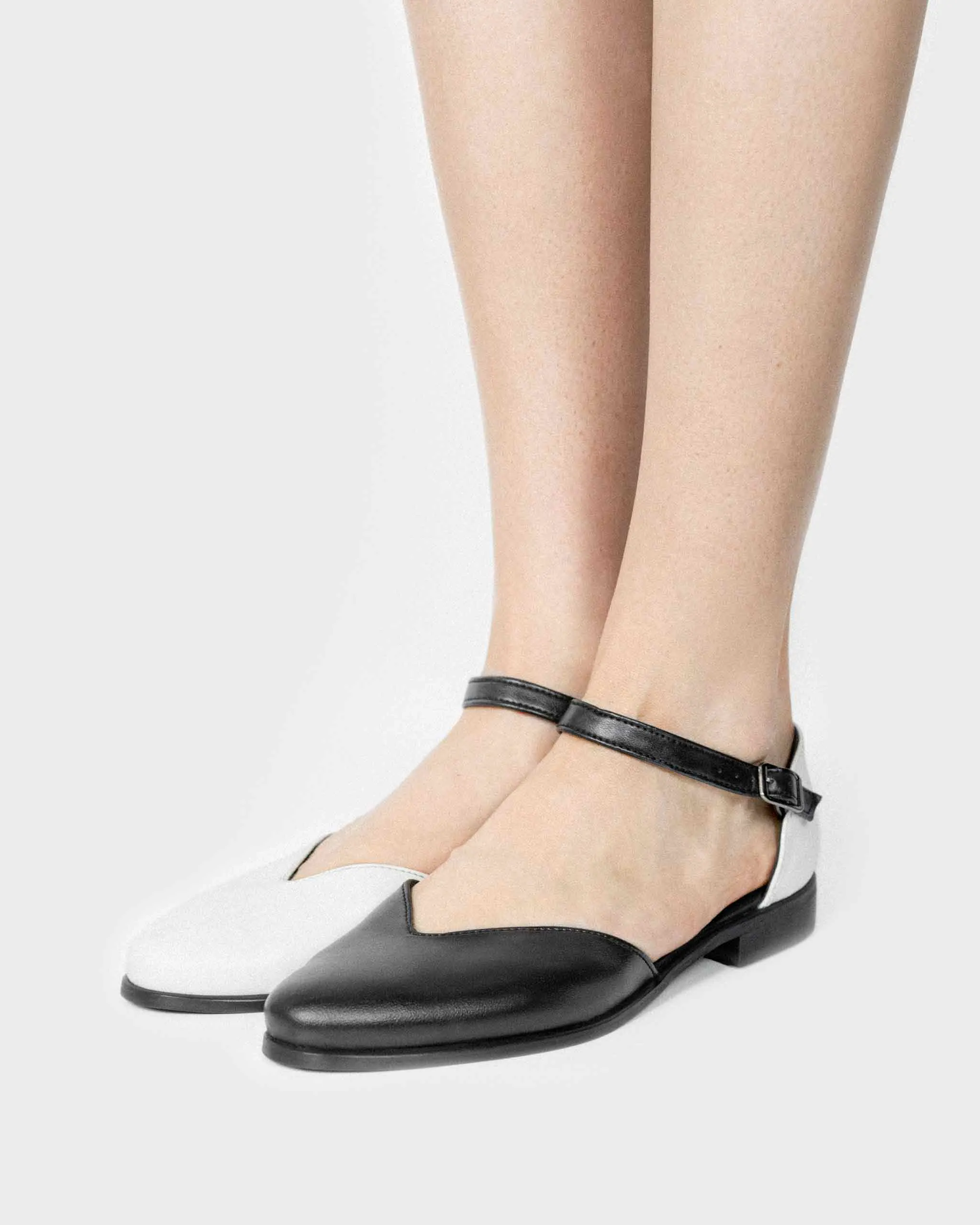 Alexa Pumps cactus leather ballerinas - sample sale