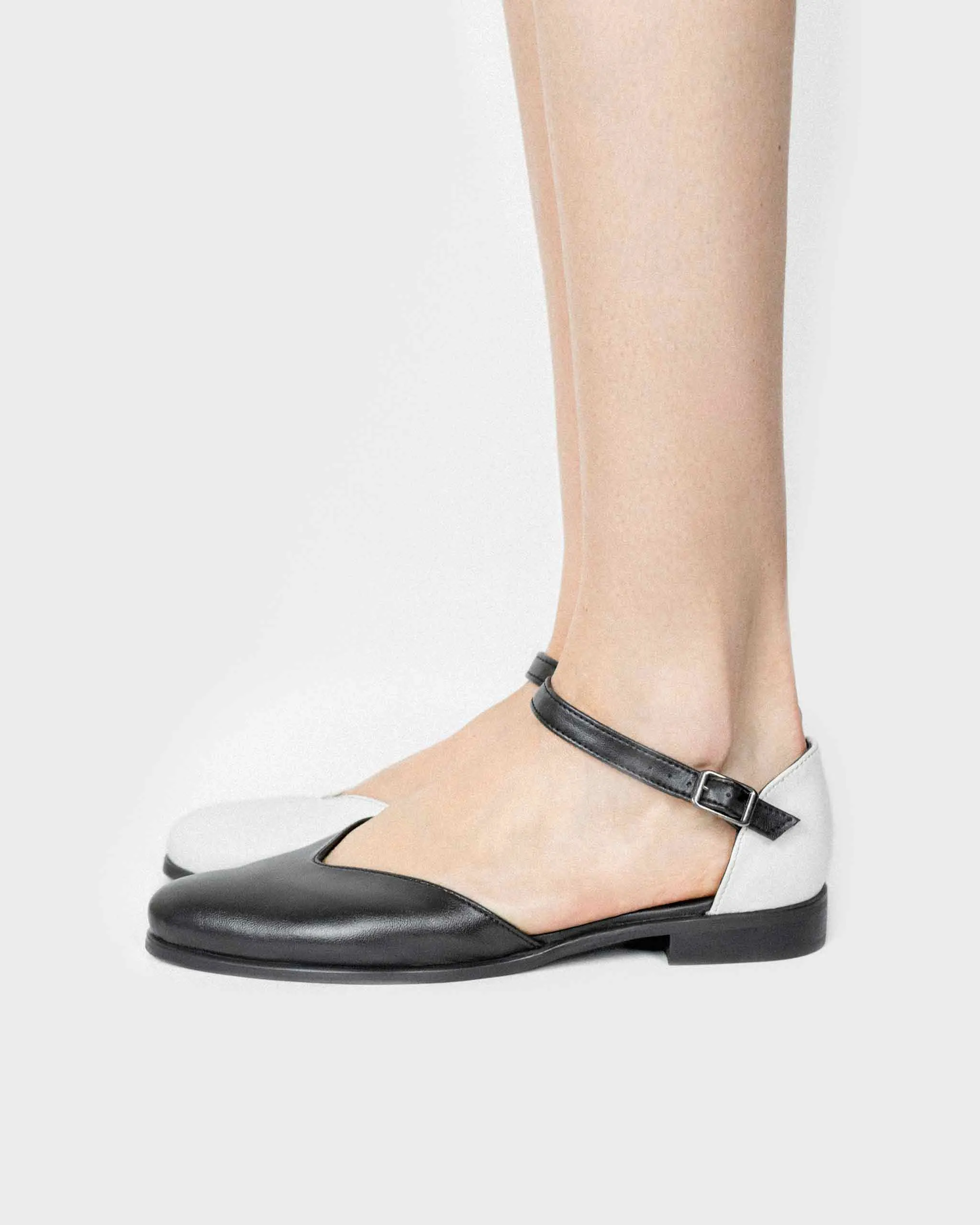 Alexa Pumps cactus leather ballerinas - sample sale