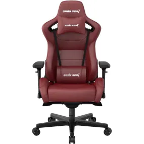 Anda Seat Kaiser Series Pro Black & Maroon-Premium Office Chair (AD12XL-02-AB-PV/C-A05)