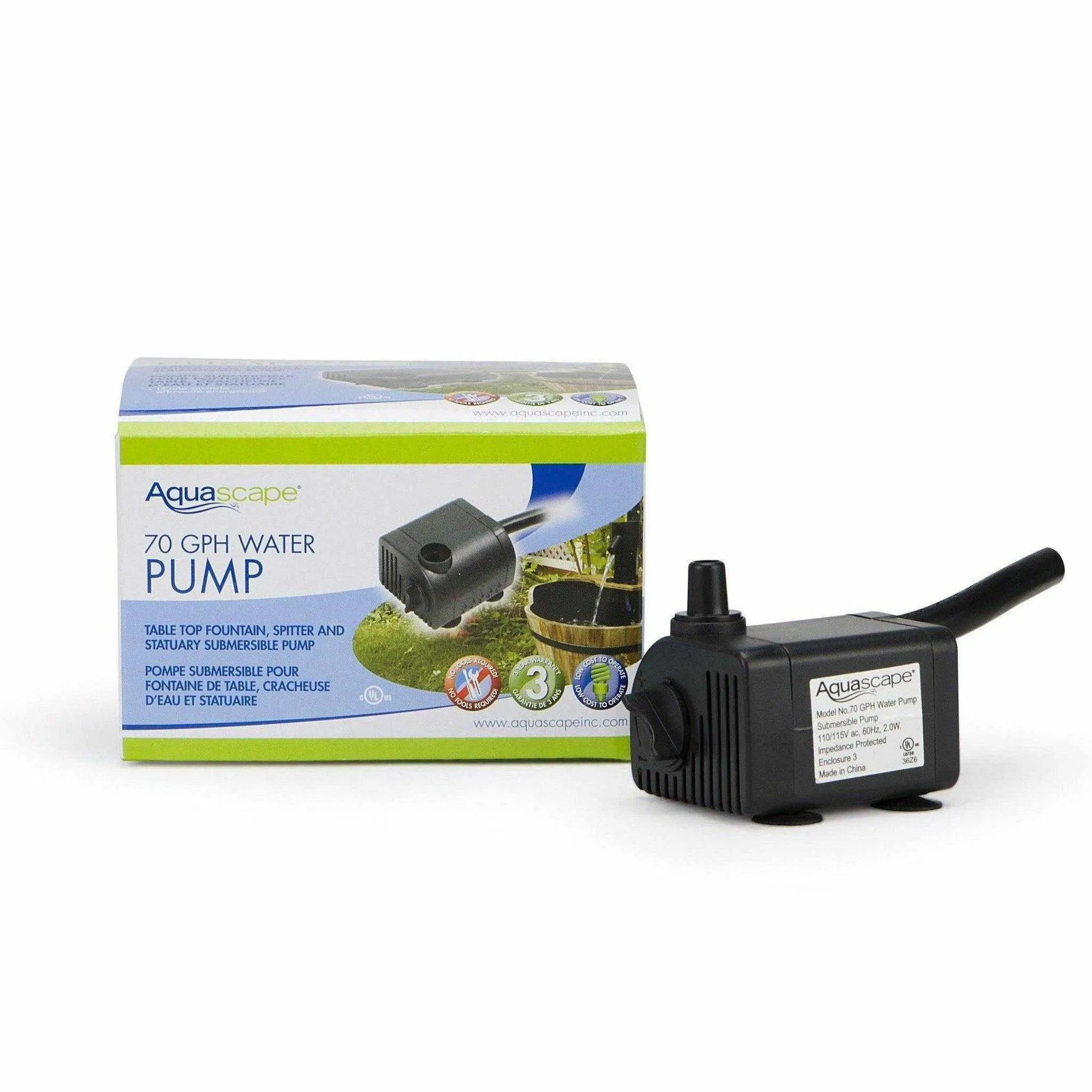 Aquascape 70 GPH Water Pump