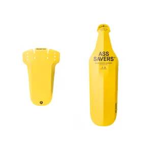 Ass Saver Big MTB Mudguard Set - Yellow