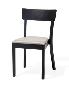 Bergamo Bentwood Chair Upholstered Seat by Ton