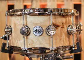 DW 6.5x14 Collector's Pure Birch VLT Mapa Burl Snare Drum - SO#1344480