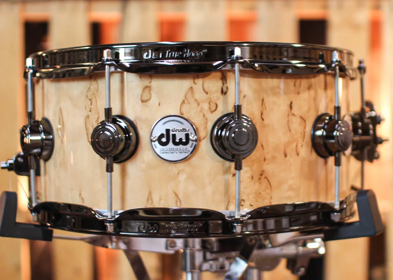 DW 6x14 Collector's Maple 333 Kurillian Birch Snare Drum - SO#1315796