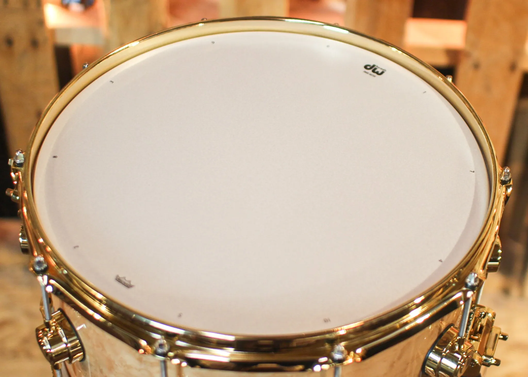 DW 7x14 Collector's Maple VLT Birdseye Maple Snare Drum - SO#1303301