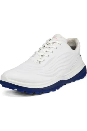 ECCO Golf Lt1 132264-11007 Mens White leather Golf shoes