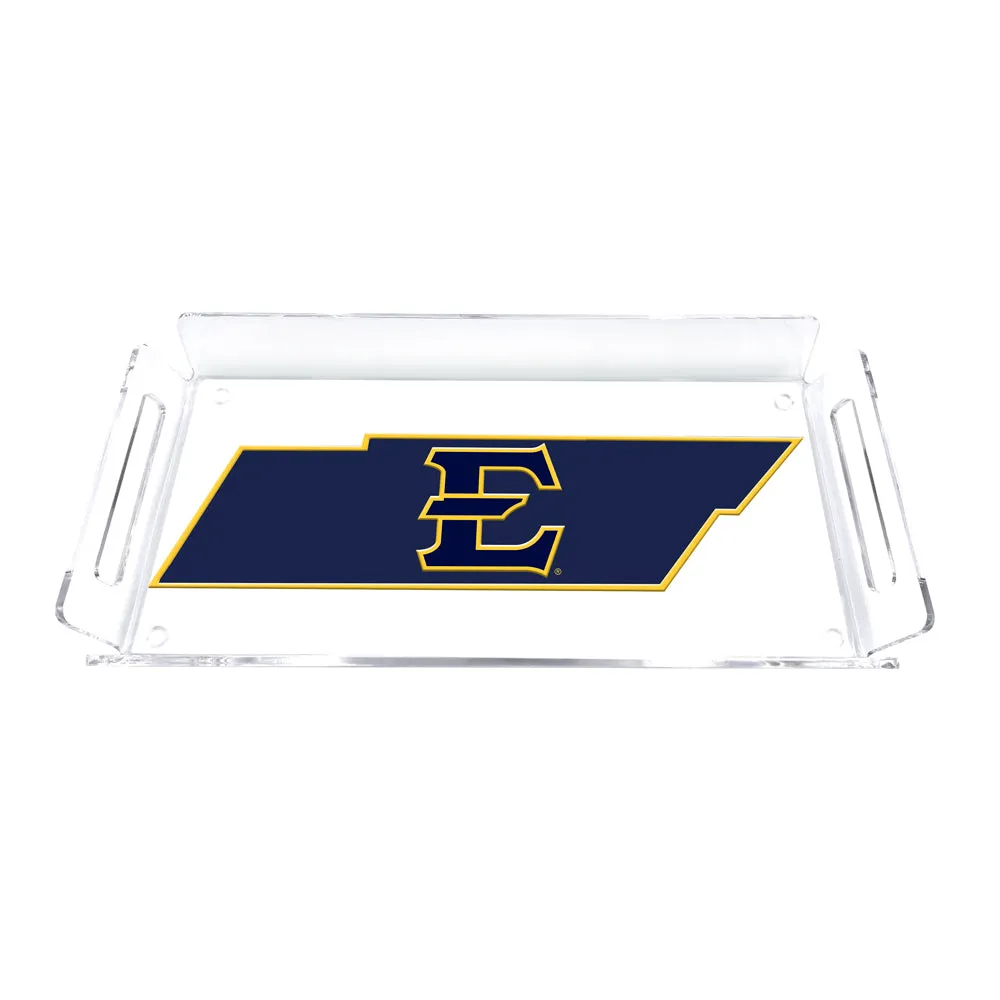 ETSU Bucs - E State Decorative Serving Tray