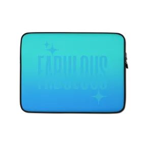 Fabulous Ghost Text Laptop Sleeve