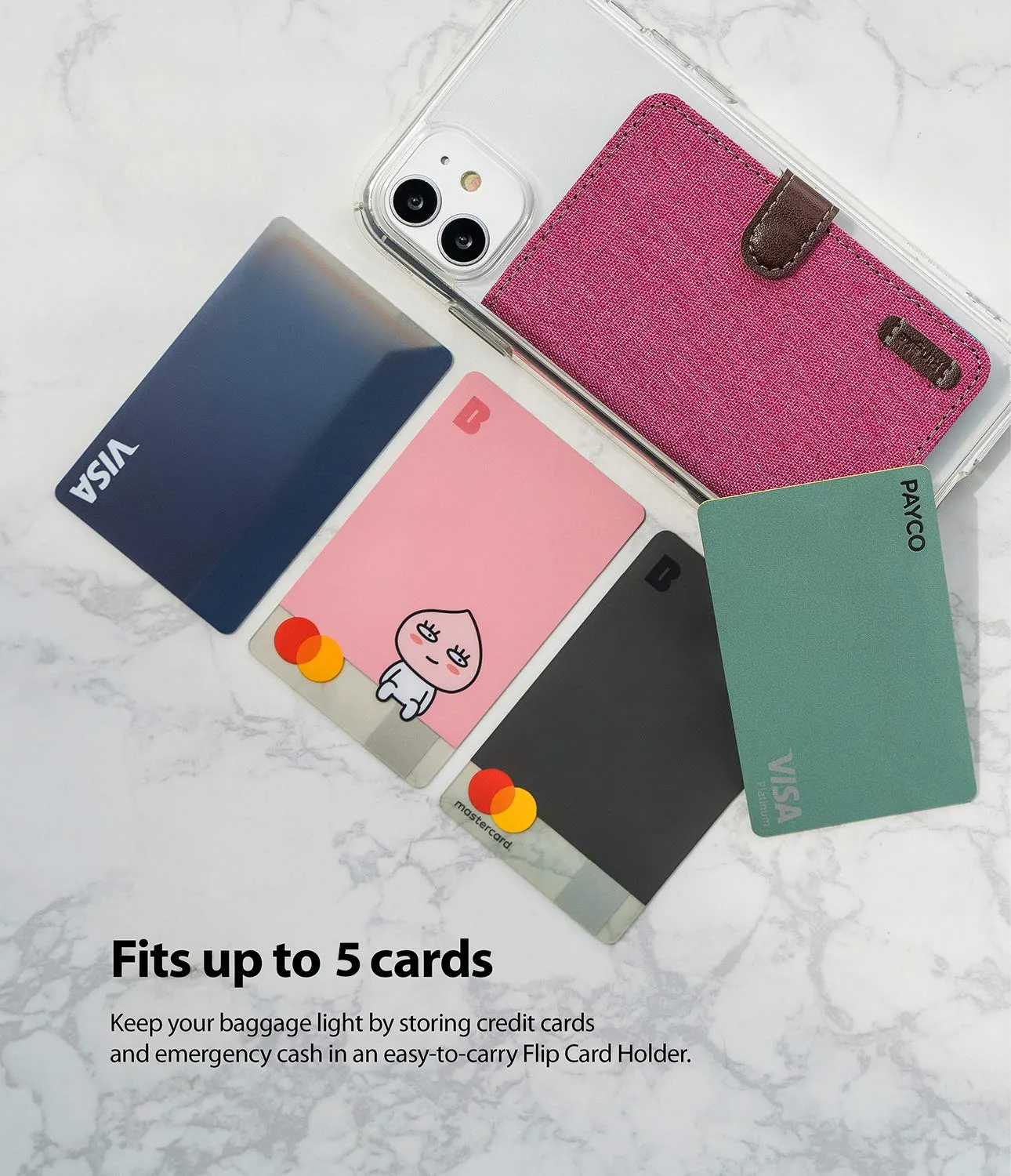 Flip Card Holder (2 for 1 pack)