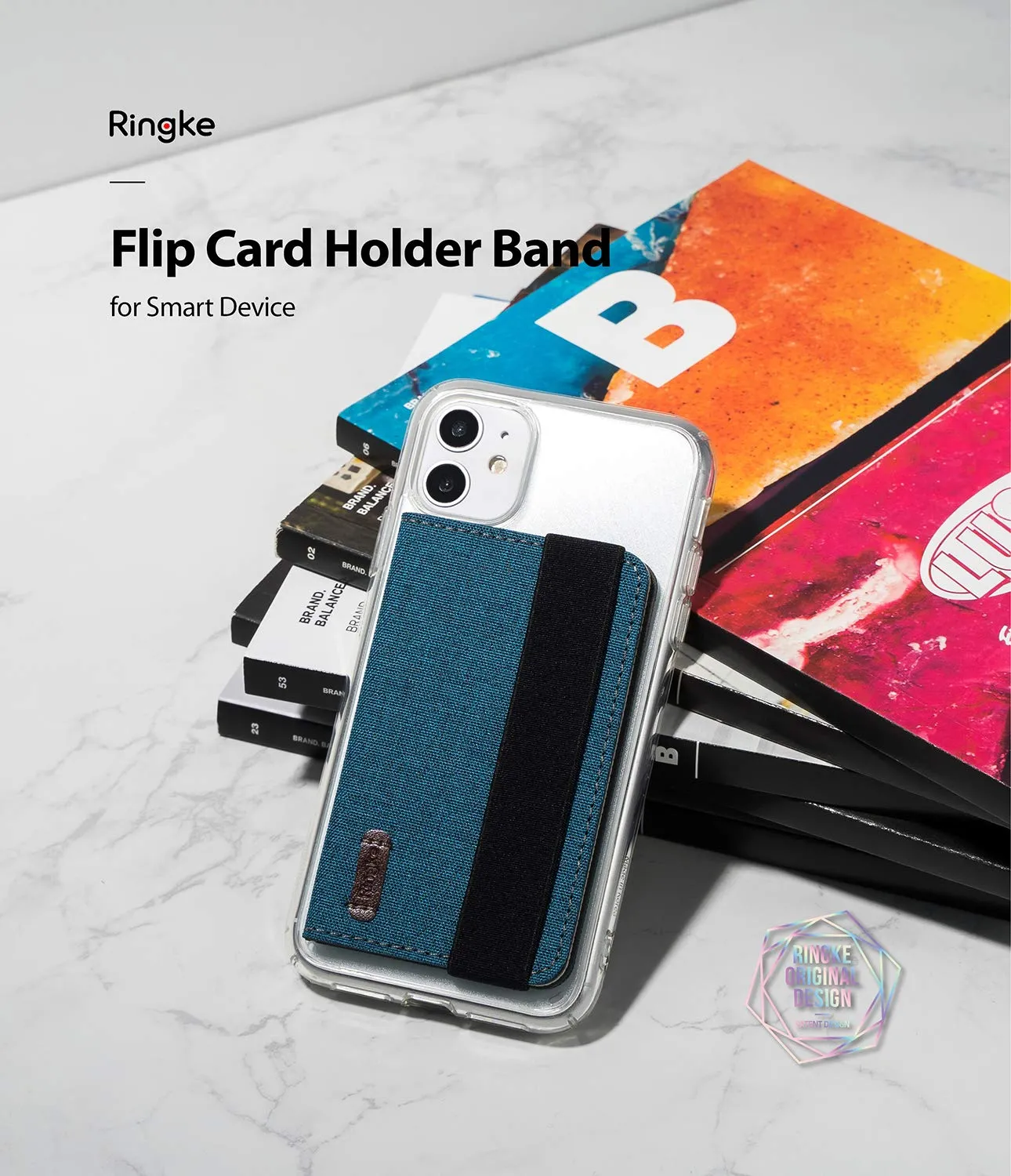 Flip Card Holder Band type