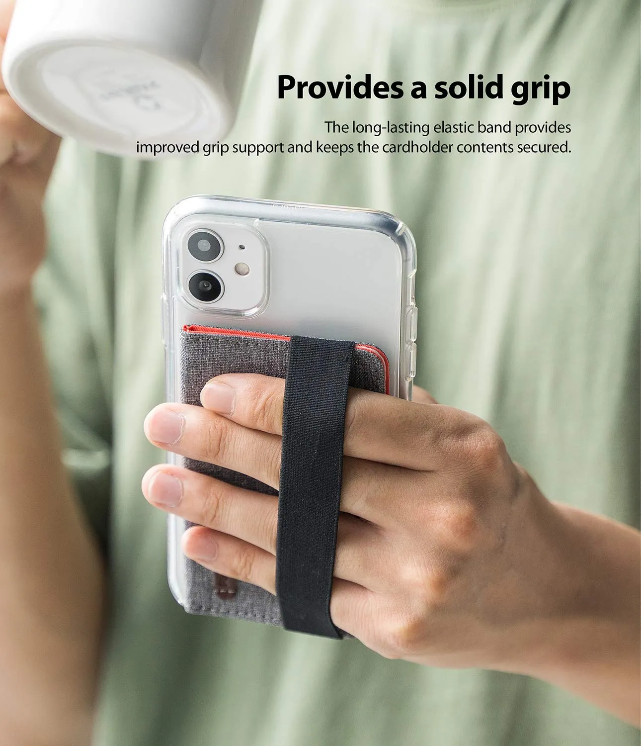 Flip Card Holder Band type