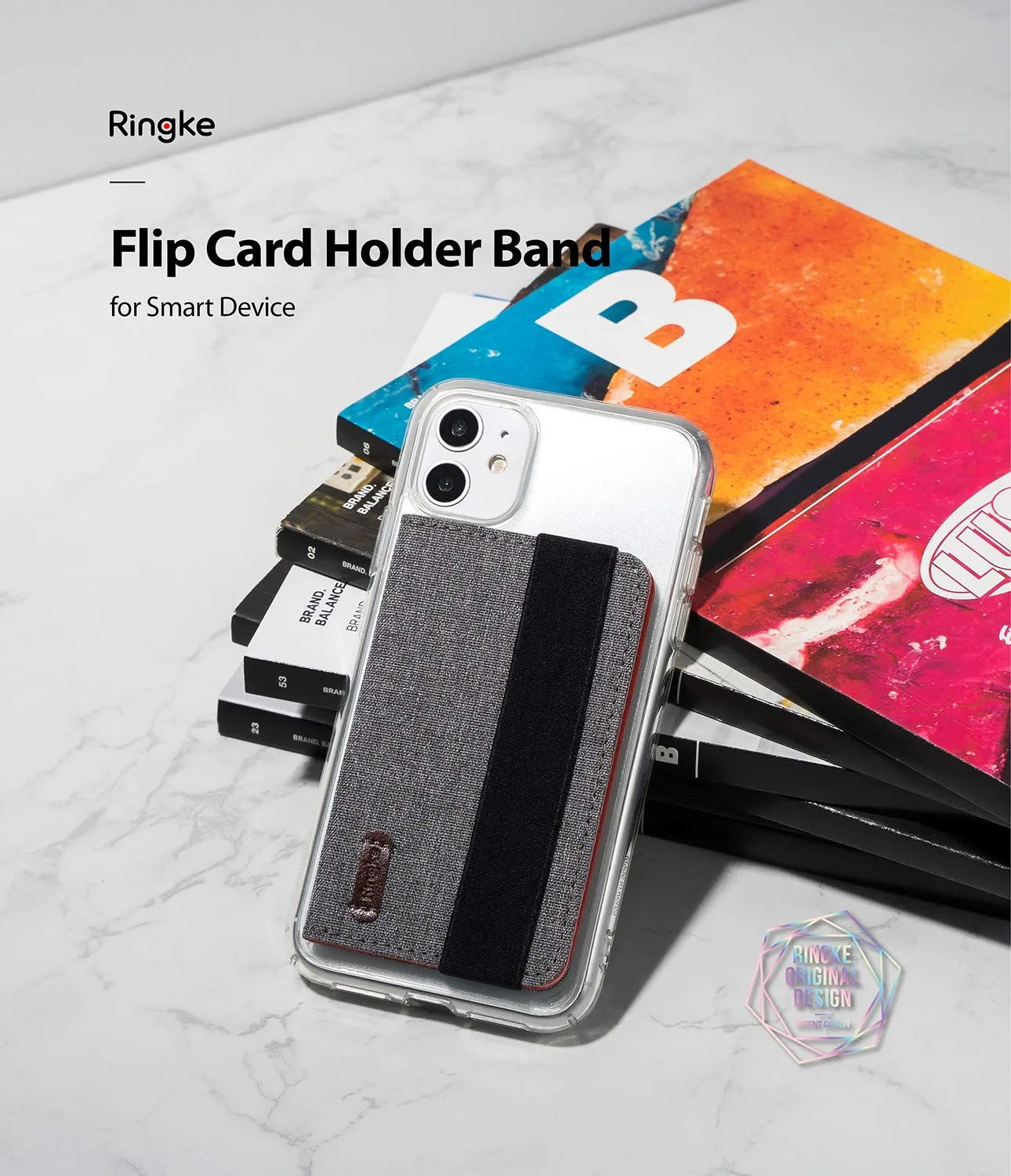 Flip Card Holder Band type