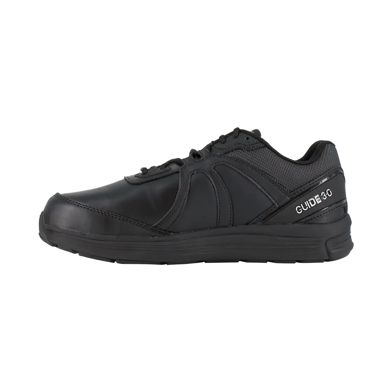 Guide Steel-Toe Metguard Athletic Work Shoe Black