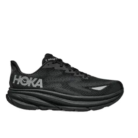 Hoka One One Clifton 9 GTX Running Shoe - Black / Black