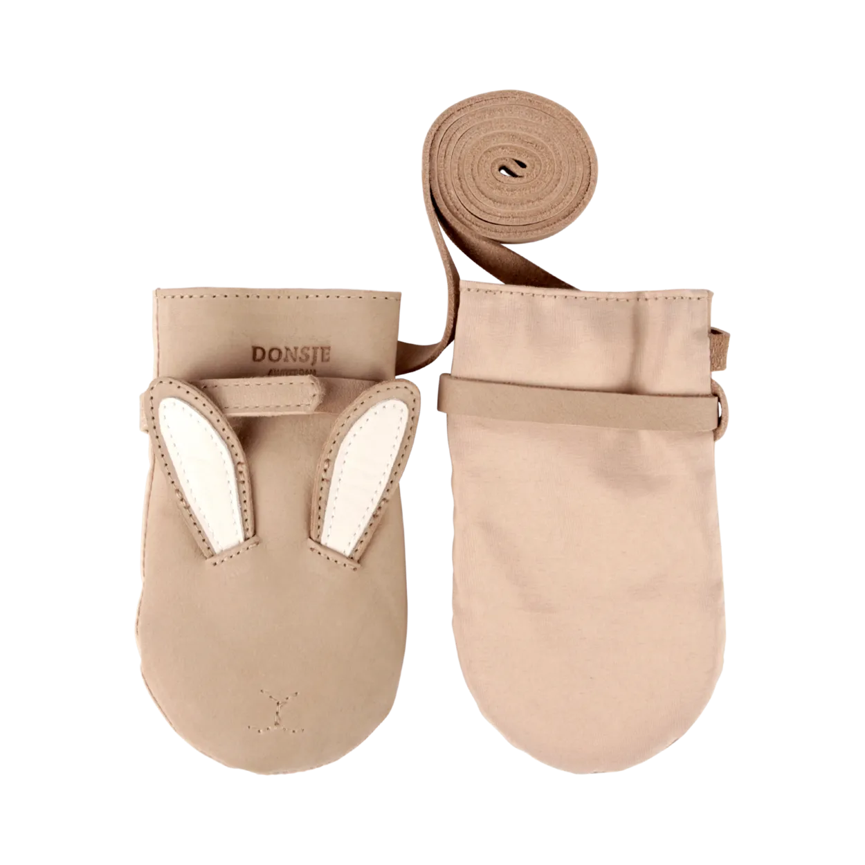 Kapi Classic Mittens | Bunny | Taupe Nubuck