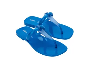 Melissa T-Bar Strap Camila Coutinho AD Blue Flat Flipflop