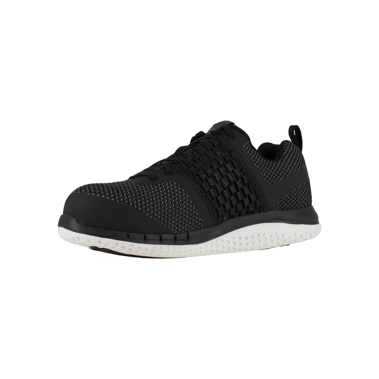 Print Work Ultk Composite-Toe Athletic Work Shoe Black/White