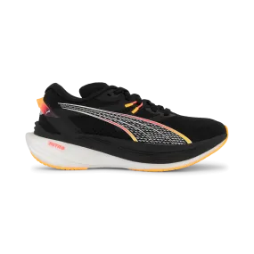 Puma Deviate Nitro 3 Women's Running Shoes AW24 Black/Sunset Glow/Sun Stream