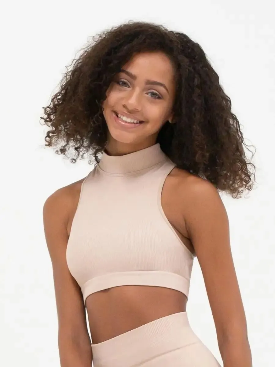 Seamless Rib Crop Top (11375W)